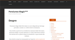 Desktop Screenshot of pensiunea-magic.ro