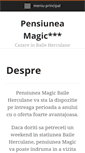 Mobile Screenshot of pensiunea-magic.ro